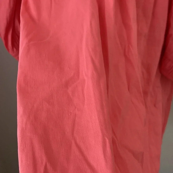 NWT A.L.C. Dress Mila Off Shoulder Dramatic Puff Sleeve Linen Blend size 4 - Picture 7 of 12